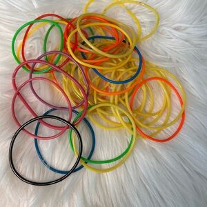 80s Rubber Bracelets